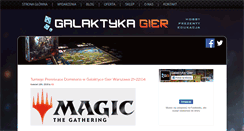 Desktop Screenshot of galaktykagier.com